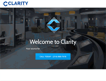Tablet Screenshot of clarityplace.com